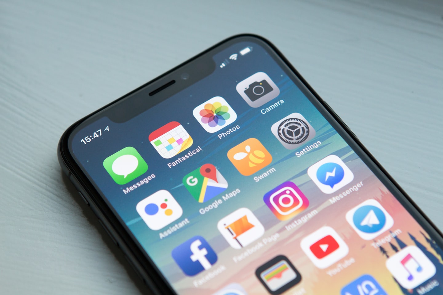 Smartphone-Arbeitsplatz